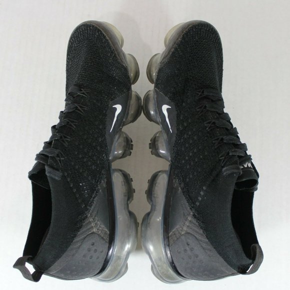 Nike Air VaporMax Flyknit 2 Black White M606 - Picture 5 of 8